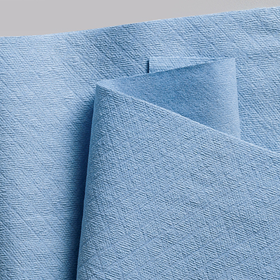 WypAll L40 Wipers - 12.5 x 12, Blue, 12/Case