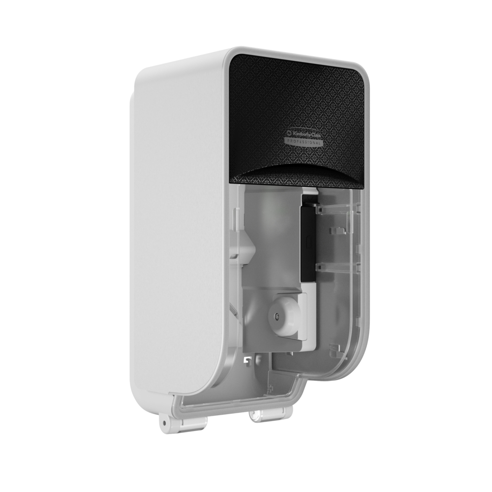 Kimberly-Clark Professional™ ICON™ Standard Roll Vertical Toilet Paper Dispenser Black Mosaic