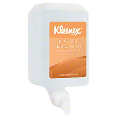 Kleenex® E-2 Foam Skin Cleanser - 1 L, 6/Case