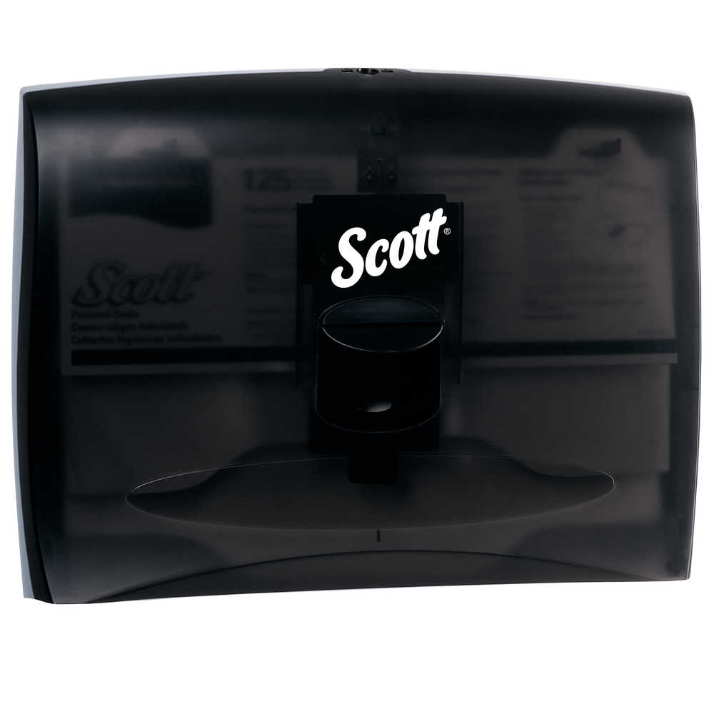Scott® Personal Seat Cover Dispenser - Black, 13.25