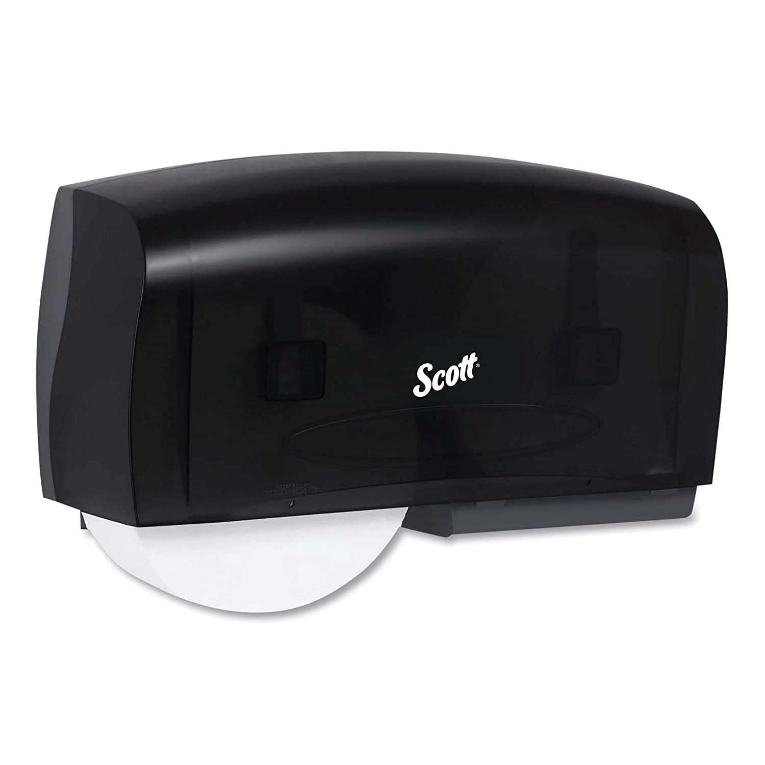 Scott® Essential™ Jumbo Coreless Roll Toilet Paper Dispenser - Black, 20.1