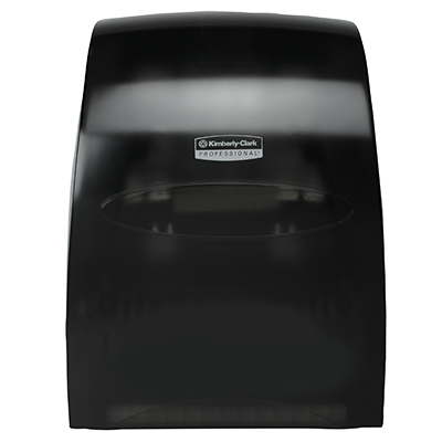 K-C Professional Sanitouch Hard Roll Towel Dispenser - Smoke, 12.63 x 16.13 x 10.2