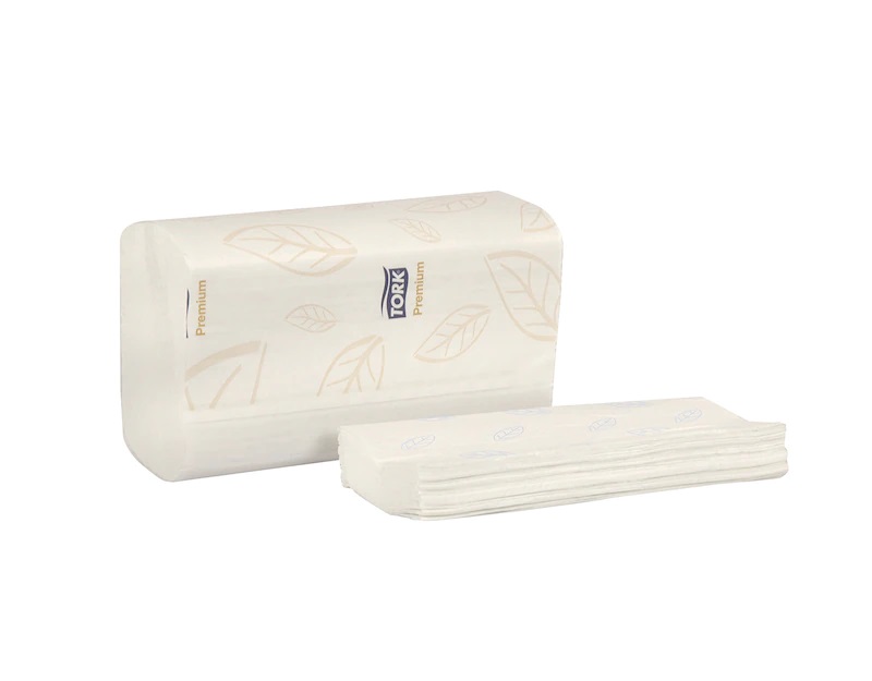 Tork Prem Wht Mfold Twl 135/pk 16pks/cs