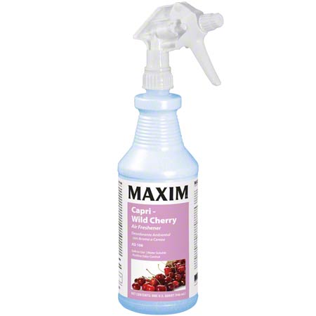 Maxim Capri Odor Neutralizer - Qt., Wild Cherry, 12/Case
