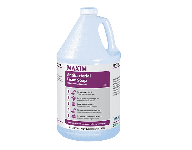 Maxim 1 Gallon Antibacterial Foam Soap 4/case