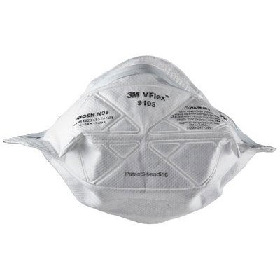 3M™ VFlex™ Particulate Respirator 9105, N95, 400 masks