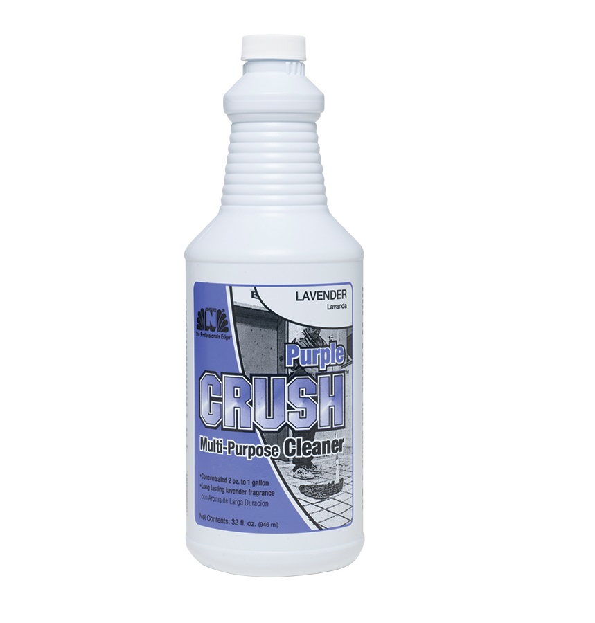 Purple CRUSH Multi-Purpose Cleaner - Lavender, Quart, 6/Case