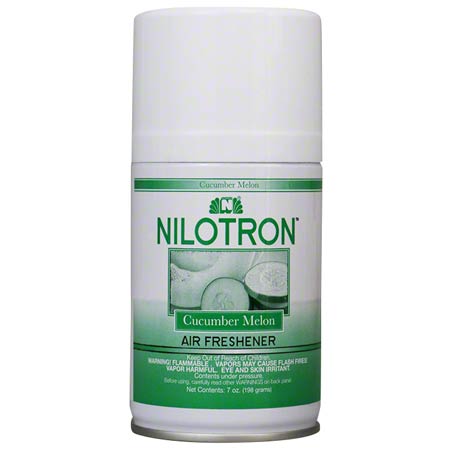 Nilodor Nilotron Air Freshener Refill - Cucumber, 7 oz, 12/Case