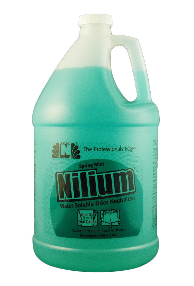 NILodor 128WSM Nilium Spring Mint Water Soluble Odor Neutralizer 4/case
