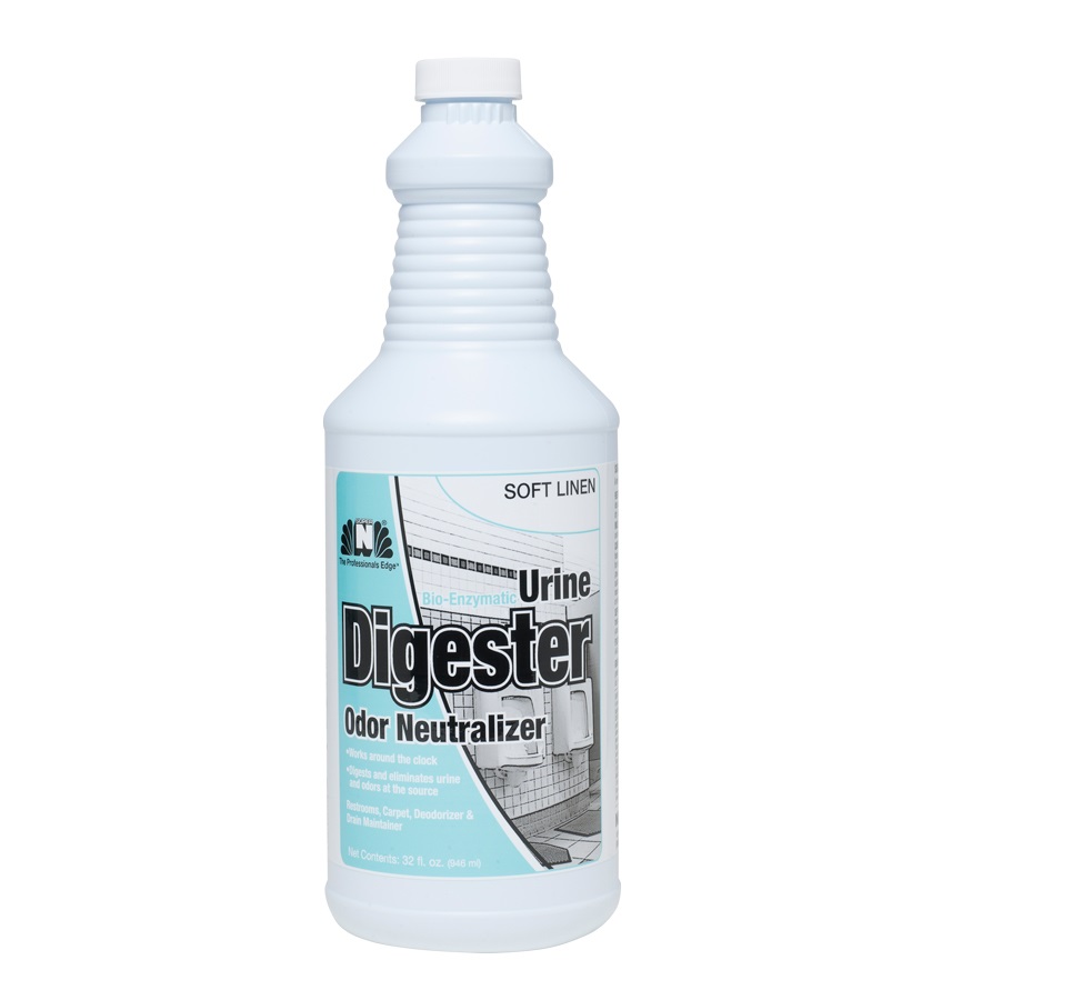 Nilodor Bio-Enzymatic Urine Digester - Soft Linen, 32oz, 12/Case