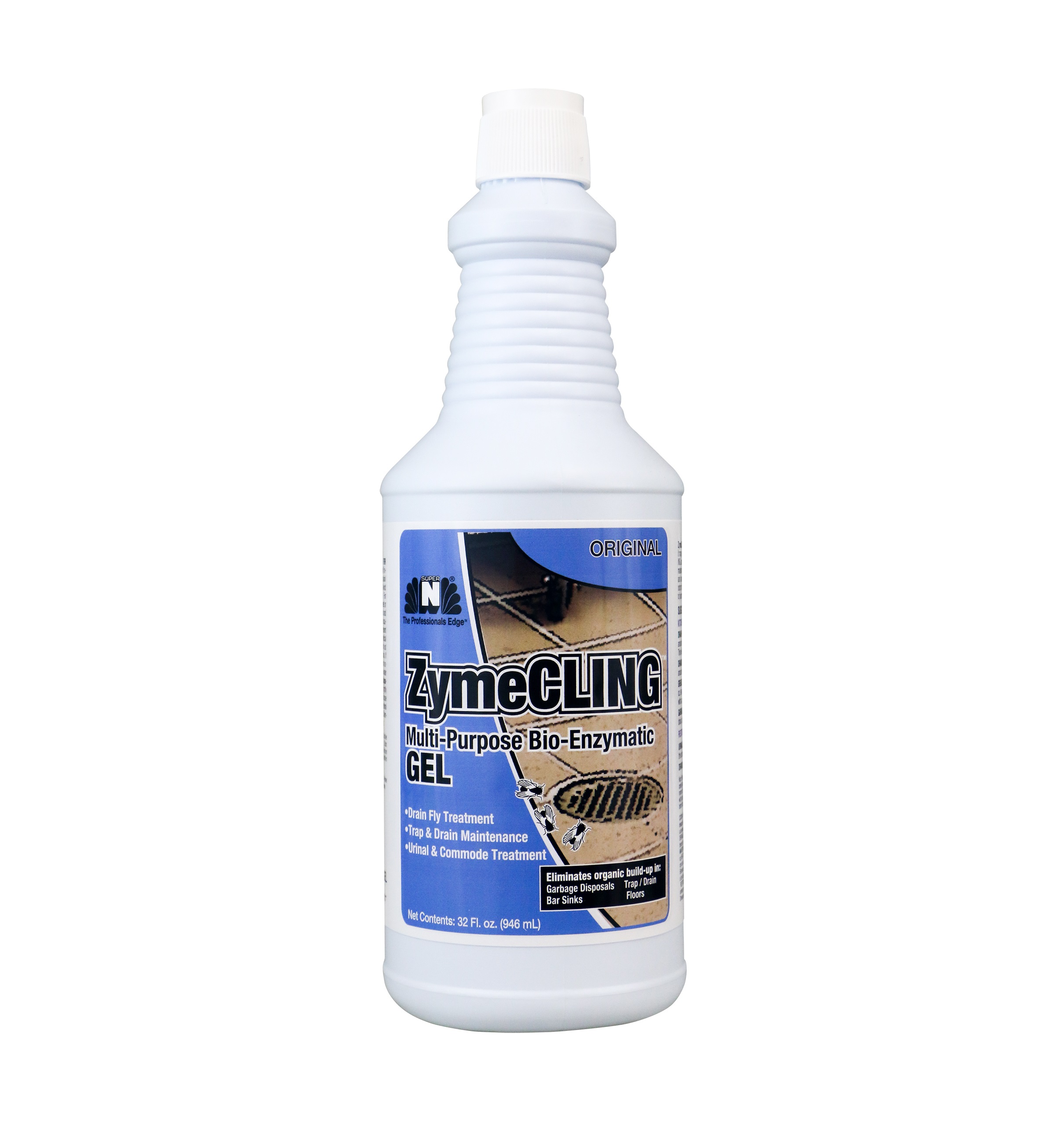 ZymeCLING Multi-Purpose Bio-Enzymatic Gel - 32oz, 6/Case