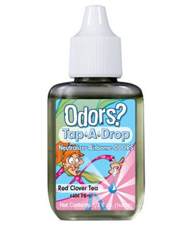 Tap-A-Drop One Drop Deodorizer Red Clover Tea - Nested 1/2 oz 12 Pack