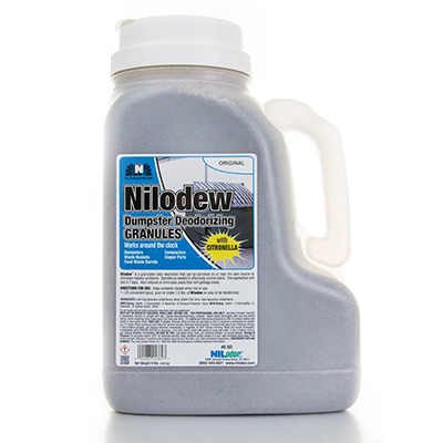 Nilodor® Nilodew™™ Garbage Odor Deodorizing Granules - 8 lbs, 2 jugs