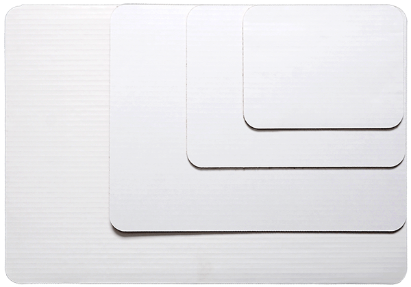 Full Sheet Cake Pad, Grease Resistant, White 1 Side - 50/Cs