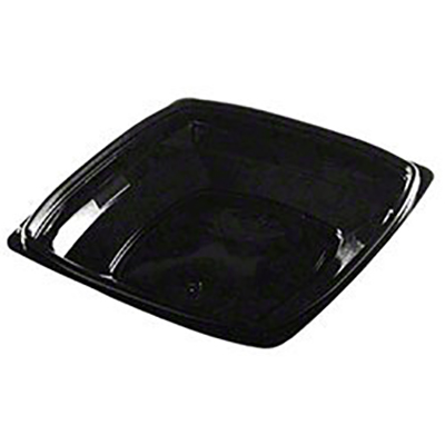 Polar-Pak™ Black Square Bowl - 24 oz., Medium 300/case