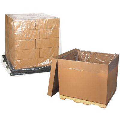 Pallet Cover - 48in x 42in x 48in x 4mil, Clear