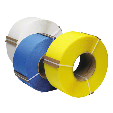 Polychem Flexband Machine Grade PolyPropylene Strap - 0.41, 10.5mm x .024, 9000Ft, Blue