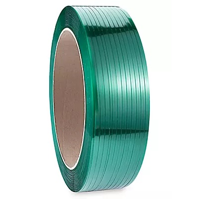 .41" x 11500' .020 Green Polyester Strapping 28/pallet