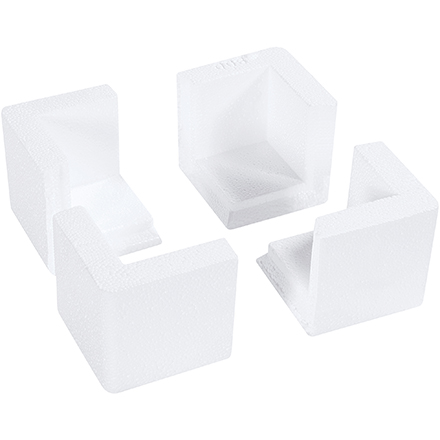 3" x 3" x 3" Foam Corners 1000/case