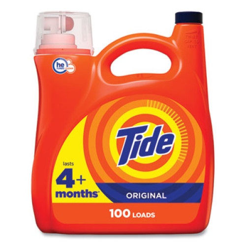Tide Liquid Laundry Detergent Original Scent 146oz Pour Bottle 4/case