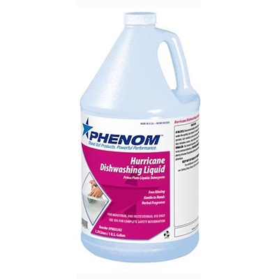 Phenom™ Hurricane Dishwashing Liquid, 1 Gal, 4 containers