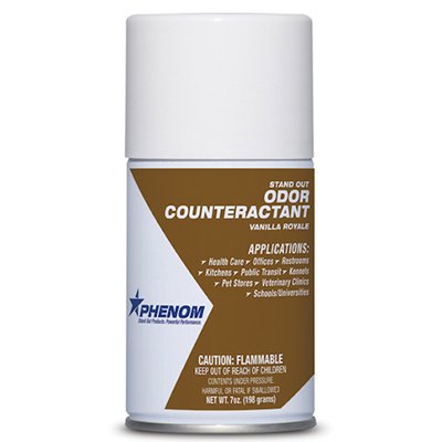 Phenom™ Odor Counteractant - 7oz Aerosol, Vanilla Royale