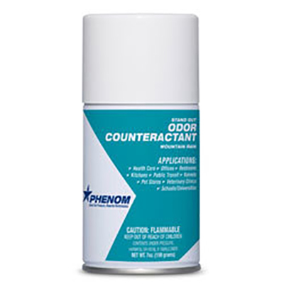 Phenom™ Odor Counteractant - 7oz Aerosol, Mountian Rain