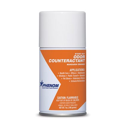 Phenom™ Odor Counteractant - 7oz Aerosol, Mandarin Orange