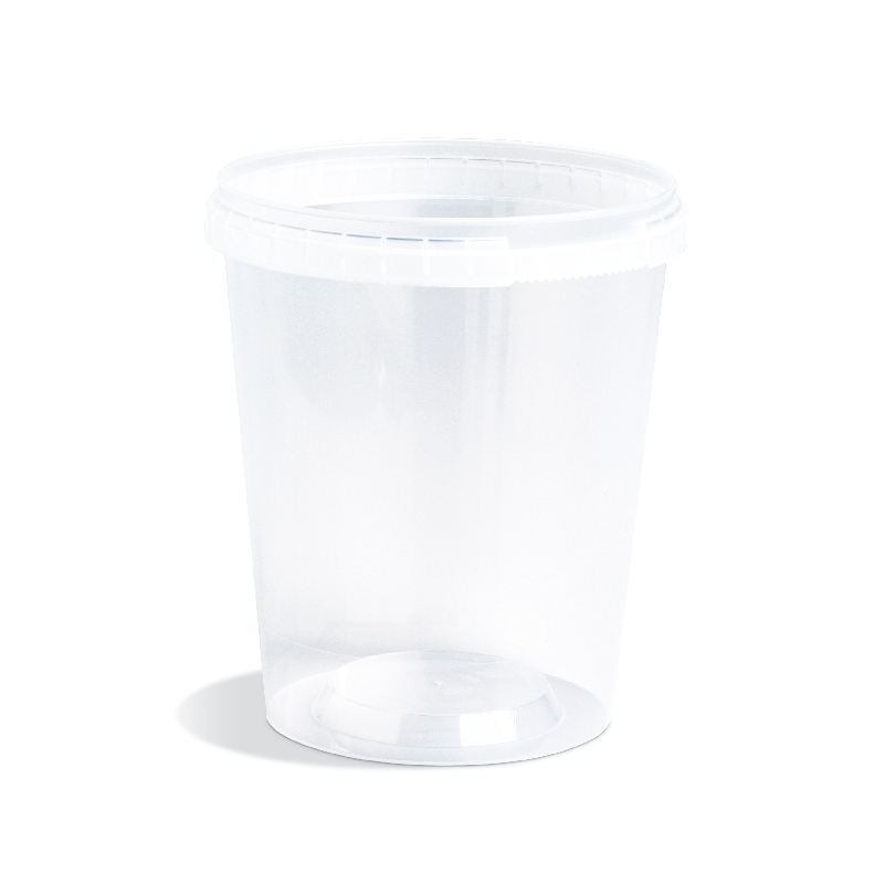 Tamper Resistant 32 oz PP Clear Cup - 250/Cs