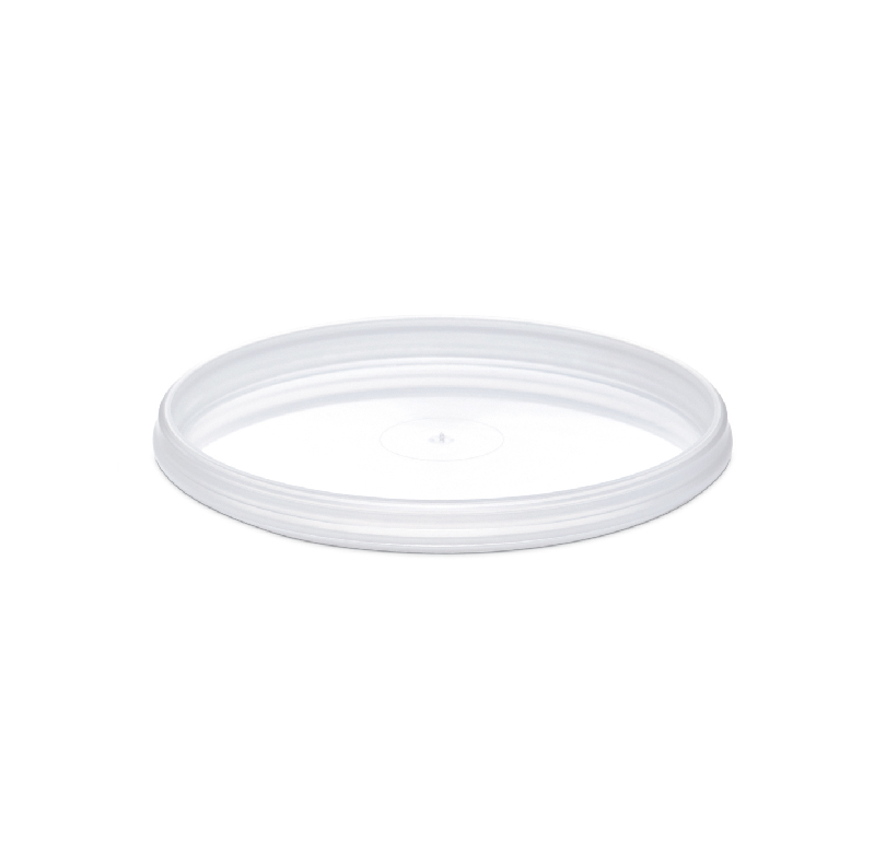 Tamper Resistant PP Clear Lid (Recessed Lid) - 500/Cs