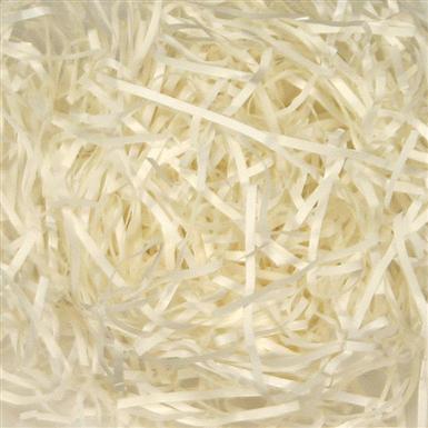 Cream Colored Shredded Parchment Filler 10 pound Box