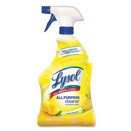 Lysol Ready-to-Use All-Purpose Cleaner Lemon Breeze 32oz 12/case