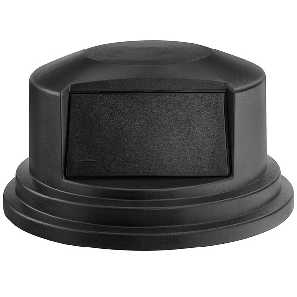 Rubbermaid BRUTE Black Round Dome Top for 55 Gallon Containers