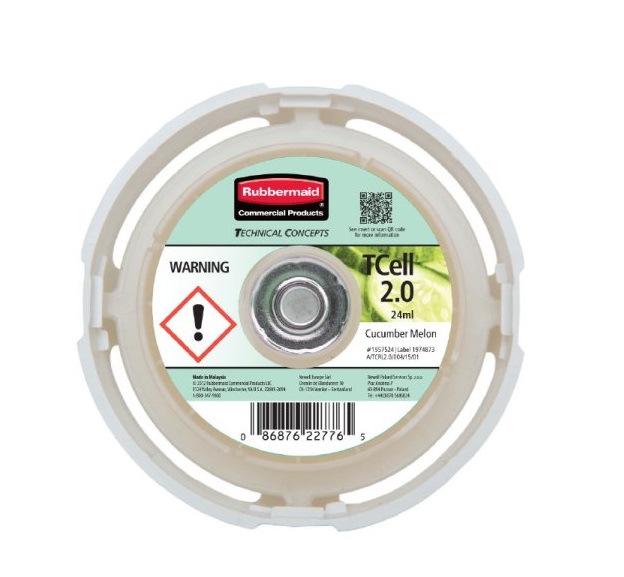 Rubbermaid TCell 2.0 Refill - Cucumber Melon, 24ml, 6/Case