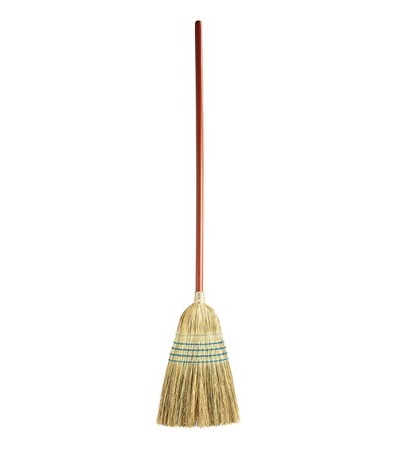 Warehouse Heavy Duty Corn Broom - 1 1/8