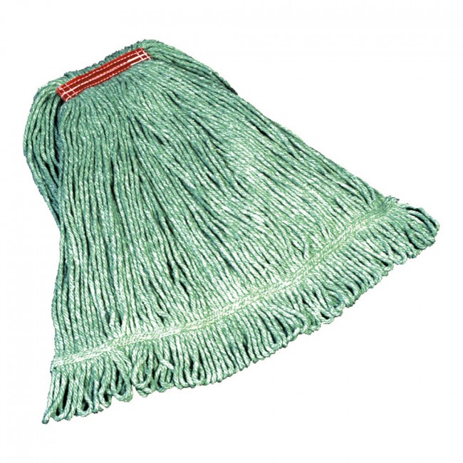 D213-06 Green Super Stitch Blend Mop 6/pack