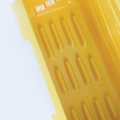 Rubbermaid HYGEN™ Charging Bucket - Yellow, 3/Case