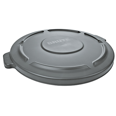 Brute® Round Container Lid - 55 gallon, Gray