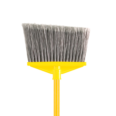 Rubbermaid® Angle Broom with Vinyl Coated  Metal Handle