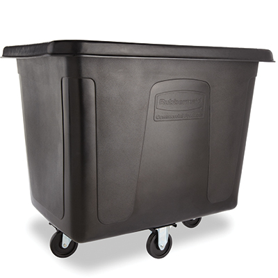 Rubbermaid® Cube Truck - 500 lb, Black