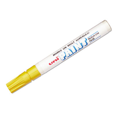 Uni-Paint® Medium Point Marker - Yellow, 12 Markers