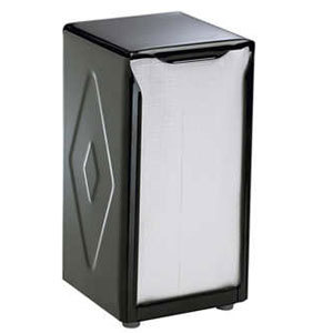 San Jamar Tabletop Napkin Dispenser, Tall Fold, Capacity: 150, Chrome
