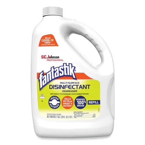 Multi-Surface Disinfectant Degreaser, Pleasant Scent, 1 Gallon Bottle, 4/case