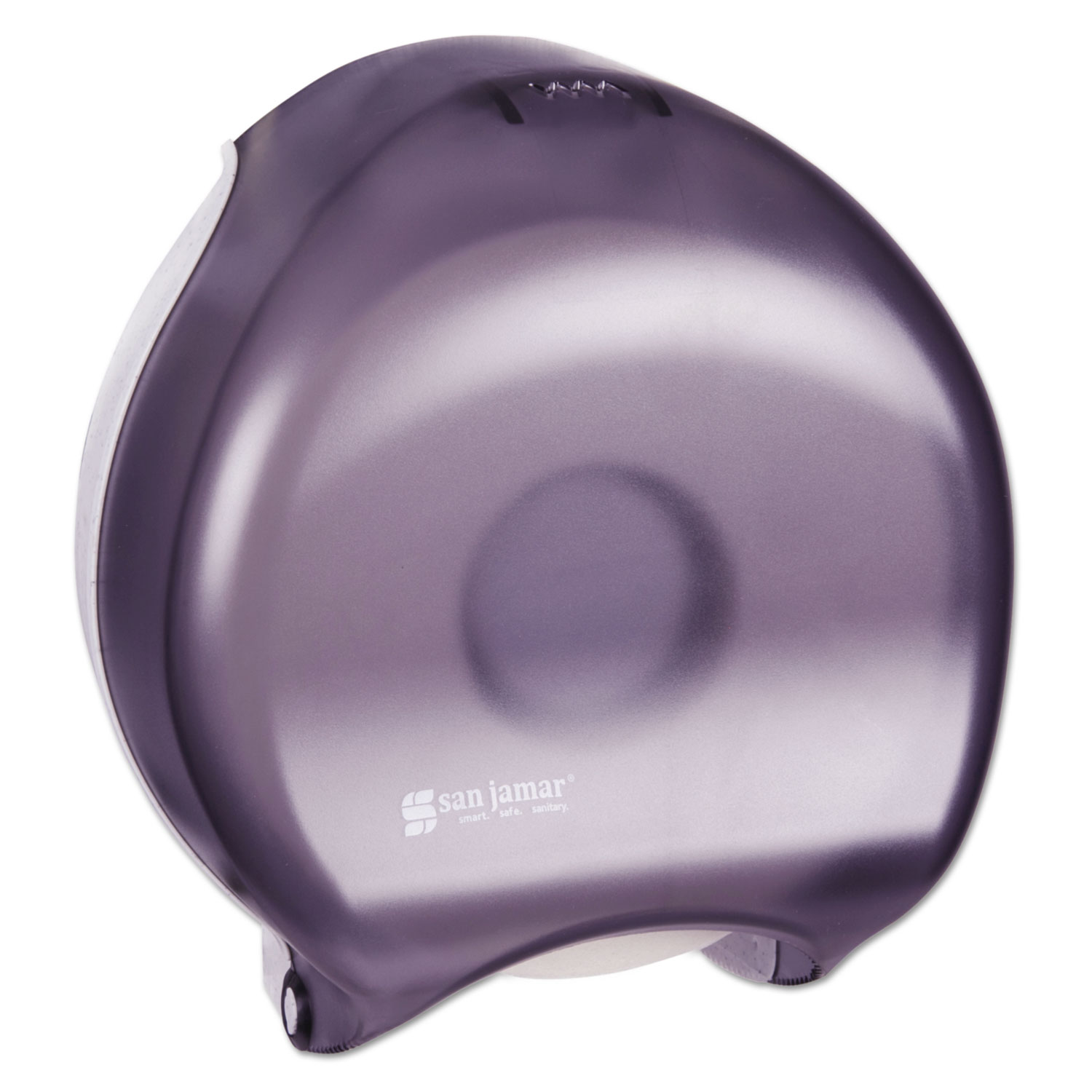 Single-Roll Jumbo Bath Tissue Dispenser - 10 1/4" x 5 5/8" x 12", Black Pearl