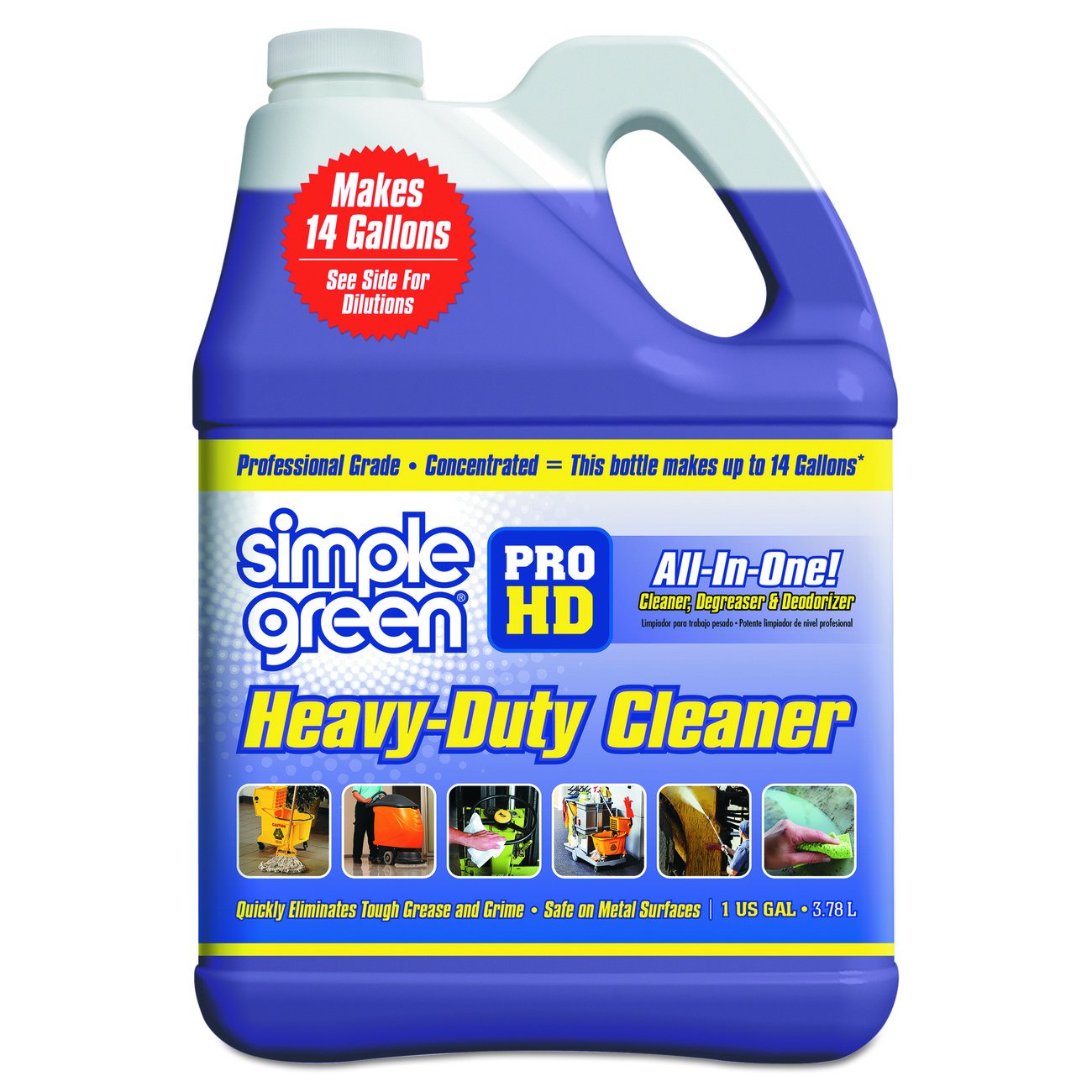 Simple Green 1 Gallon Pro HD Heavy Duty Cleaner 4/case