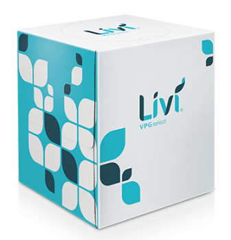 Livi® VPG Select Cube Facial Tissue - 2 ply, 36/Case
