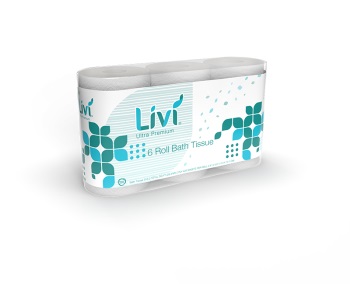 Livi® 2-ply Ultra Premium Bath Tissue 425sheets 36 roll/case