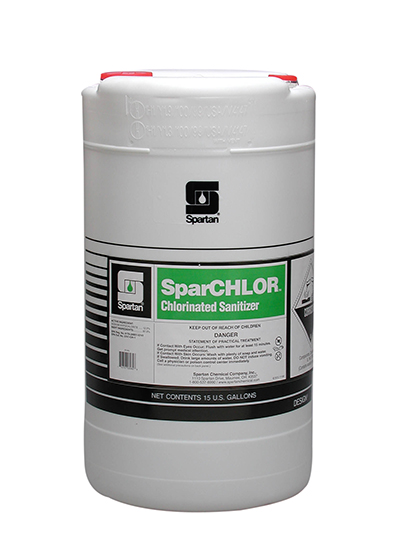 SparCHLOR® Chlorinated Sanitizer 15 Gallons