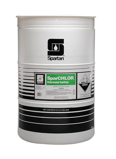 SparCHLOR® Chlorinated Sanitizer 55 Gallon Drum