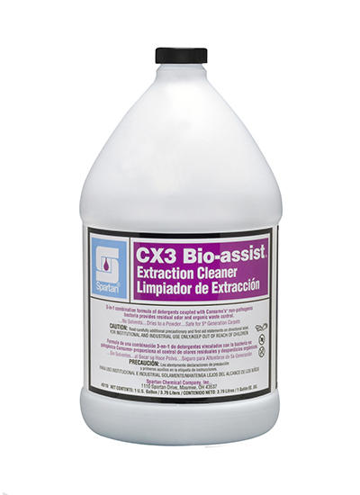 CX3 Bio-Assist® 1 Gallon Carpet Cleaner 4/case